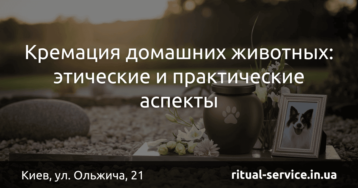 Кремация домашних животных_ этические и практические аспекты